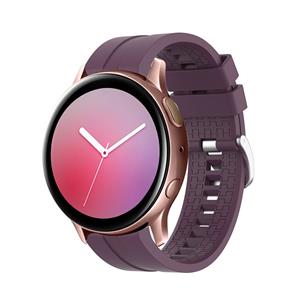 Strap-it Samsung Galaxy WatchActive extreme silicone band (paars)