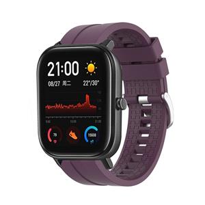 Strap-it Xiaomi Amazfit GTS extreme silicone band (paars)