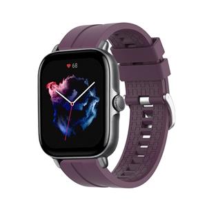 Strap-it Amazfit GTS 3 extreme silicone band (paars)