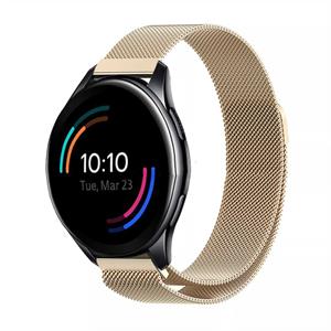 Strap-it OnePlus Watch 3 Milanese band (champagne)