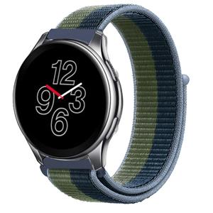 Strap-it OnePlus Watch 3 nylon band (moss green)