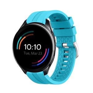 Strap-it OnePlus Watch 3 extreme silicone band (lichtblauw)