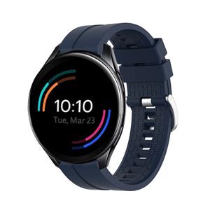 Strap-it OnePlus Watch 3 extreme silicone band (donkerblauw)