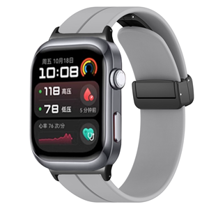 Strap-it Huawei Watch D2 siliconen bandje met D-buckle (grijs)