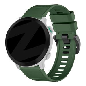 Bandz Garmin Tactix 8 - 51mm siliconen band met gesp (donkergroen)