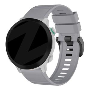 Strap-it Bandz Garmin Tactix 8 - 47mm siliconen band met gesp (grijs)