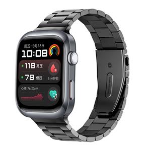 Strap-it Huawei Watch D2 stalen band (titanium grijs)