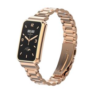 Strap-it Xiaomi Smart Band 7 Pro stalen bandje (rosé goud)