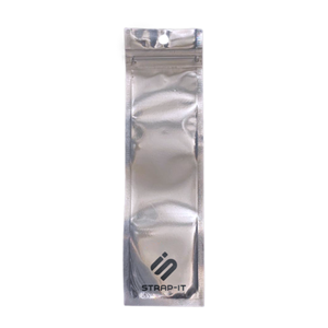 Strap-it Universeel 22mm stalen band (donkergrijs)