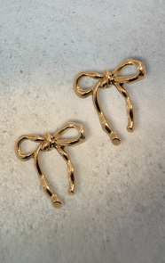 The Musthaves Bow Oorbellen Goud