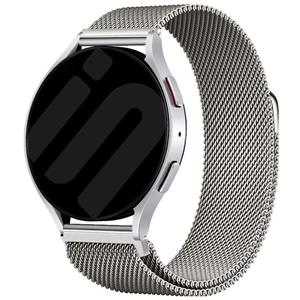 Strap-it Oppo Watch X2 Milanese band (titanium)