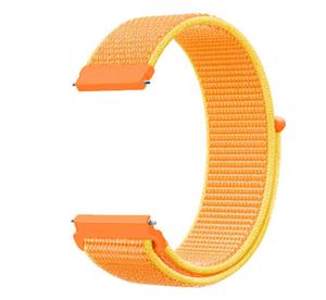 Strap-it Xiaomi Watch S1 nylon band (oranje-geel)