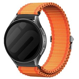 Strap-it Xiaomi Watch 2 outdoor nylon bandje (oranje)