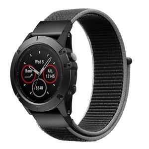 Strap-it Garmin Tactix 7 nylon band (charcoal)