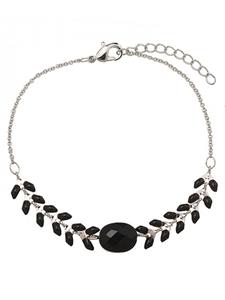 FASHIONIZE Armband Gold Plated Zwart