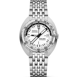 Doxa sub 250t gmt whitepearl automatic