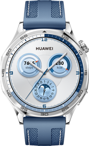 Huawei Watch GT5 Zilver/Blauw 46mm