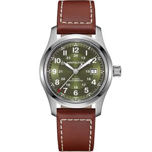 Hamilton khaki field green 42mm h70605560