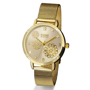 Atlas for Women Dames crystal analoog horloge
