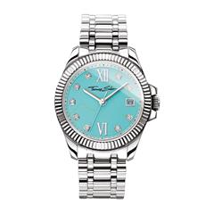 Thomas Sabo Horloge divine voor dames van roestvrij staal met Zirkonia