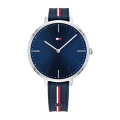 Tommy Hilfiger Dameshorloge casual, donkerblauw met kwarts horloge
