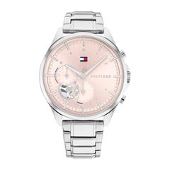 Tommy Hilfiger Multifunctioneel horloge van roestvrij staal voor dames