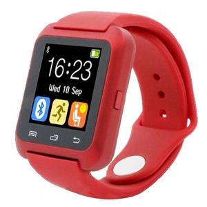 Stuff Certified Originele U80 Smartwatch Smartphone Fitness Sport Activity Tracker Horloge OLED Android iPhone Samsung Huawei Rood