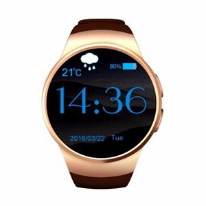 Stuff Certified Originele KW18 Smartwatch Smartphone Fitness Sport Activity Tracker Horloge OLED Android iOS iPhone Samsung Huawei Goud