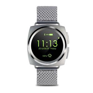 Stuff Certified Originele A11 Smartwatch Smartphone Fitness Sport Activity Tracker Horloge OLED Android iOS iPhone Samsung Huawei Zilver Metaal
