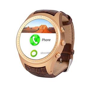 Stuff Certified Originele K18 Plus Smartwatch Smartphone Fitness Sport Activity Tracker Horloge OLED Android iPhone Samsung Huawei Goud