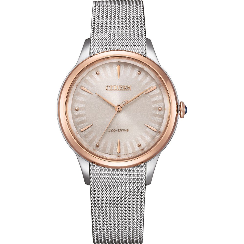 Citizen Solarhorloge Horloge, dameshorloge, stalen band, analoog