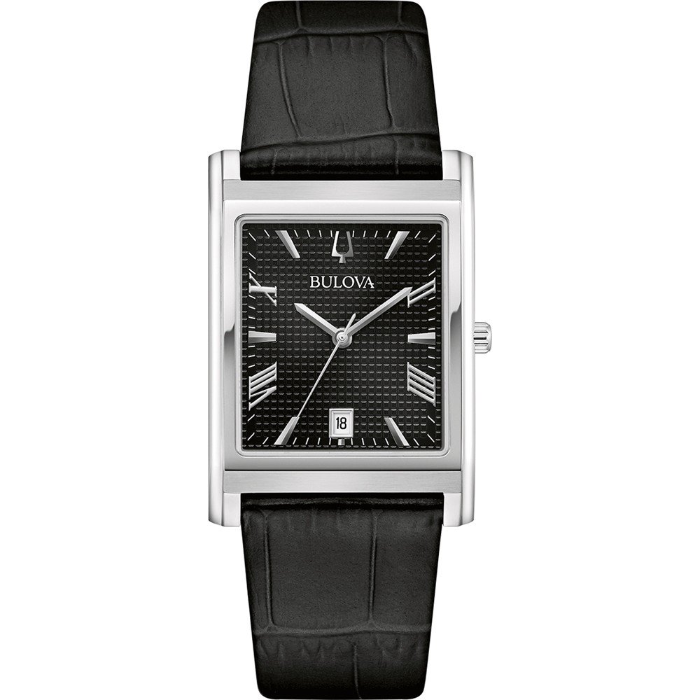 Bulova Kwartshorloge Horloge, herenhorloge, leren band, analoog, dag