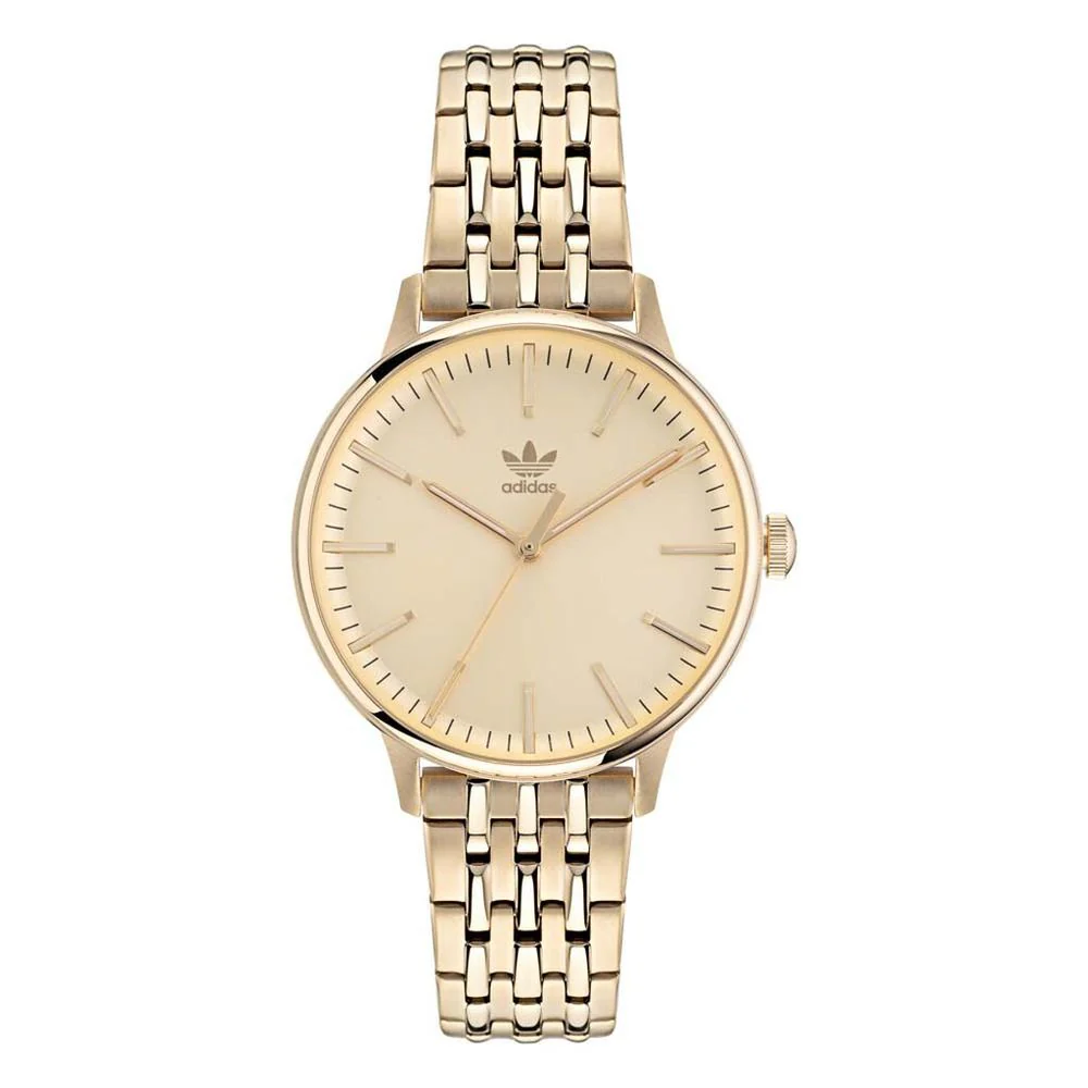 Adidas Rvs horloge met unieke code one functie