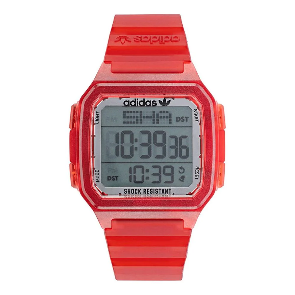 Adidas Hars horloge met digitale schokbestendigheid