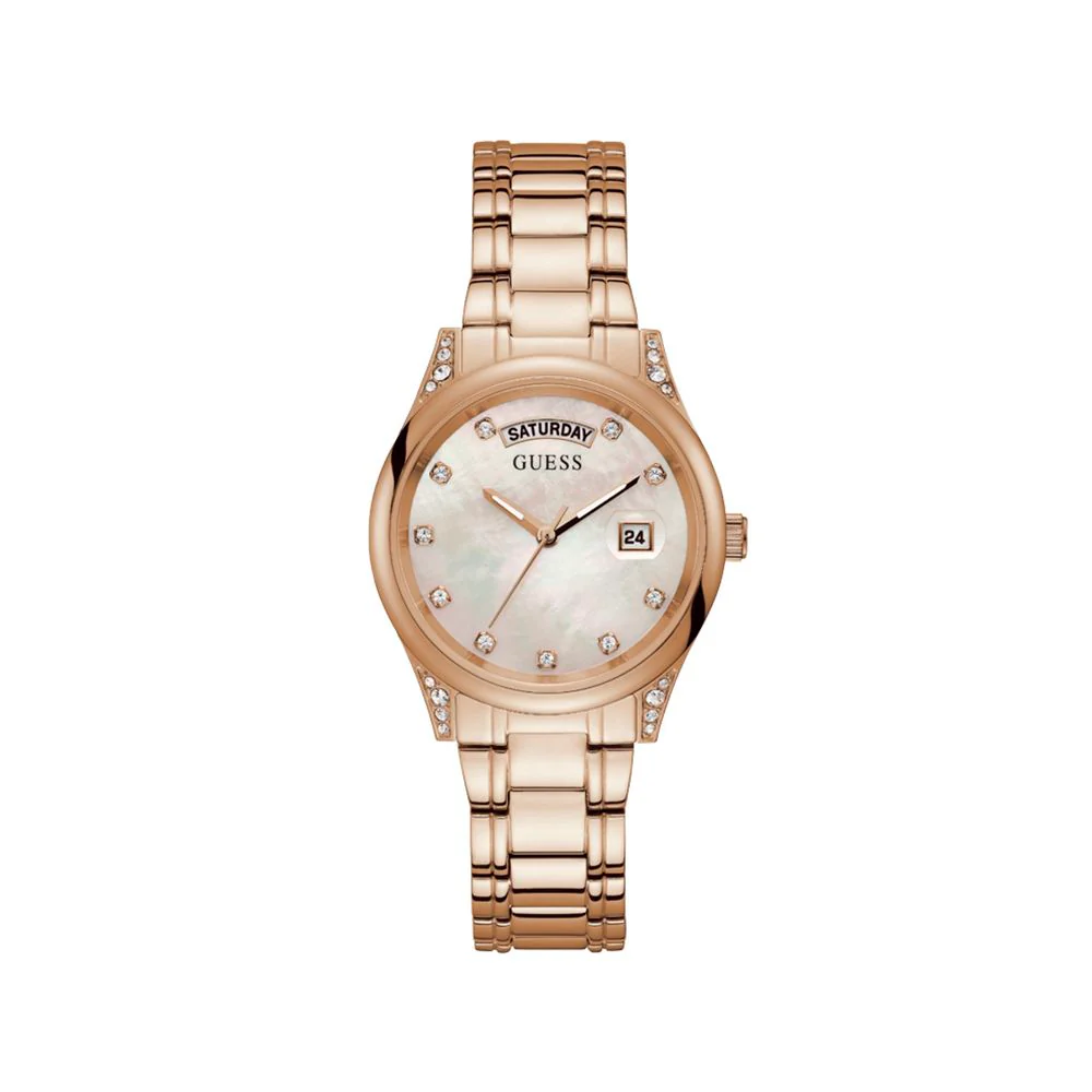 Guess Multicolor roestvrij stalen horloge voor elke gelegenheid
