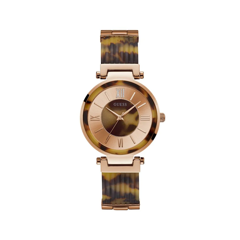 Guess Multicolor stalen horloge voor dames stijlvol