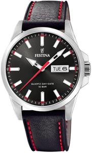 Festina Kwartshorloge Horloge, herenhorloge, dameshorloge, roestvrijstalen band, tot 10 bar waterdicht.