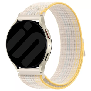 Strap-it Samsung Galaxy Watch 6 Classic 47mm nylon bandje (sterrenlicht mix)
