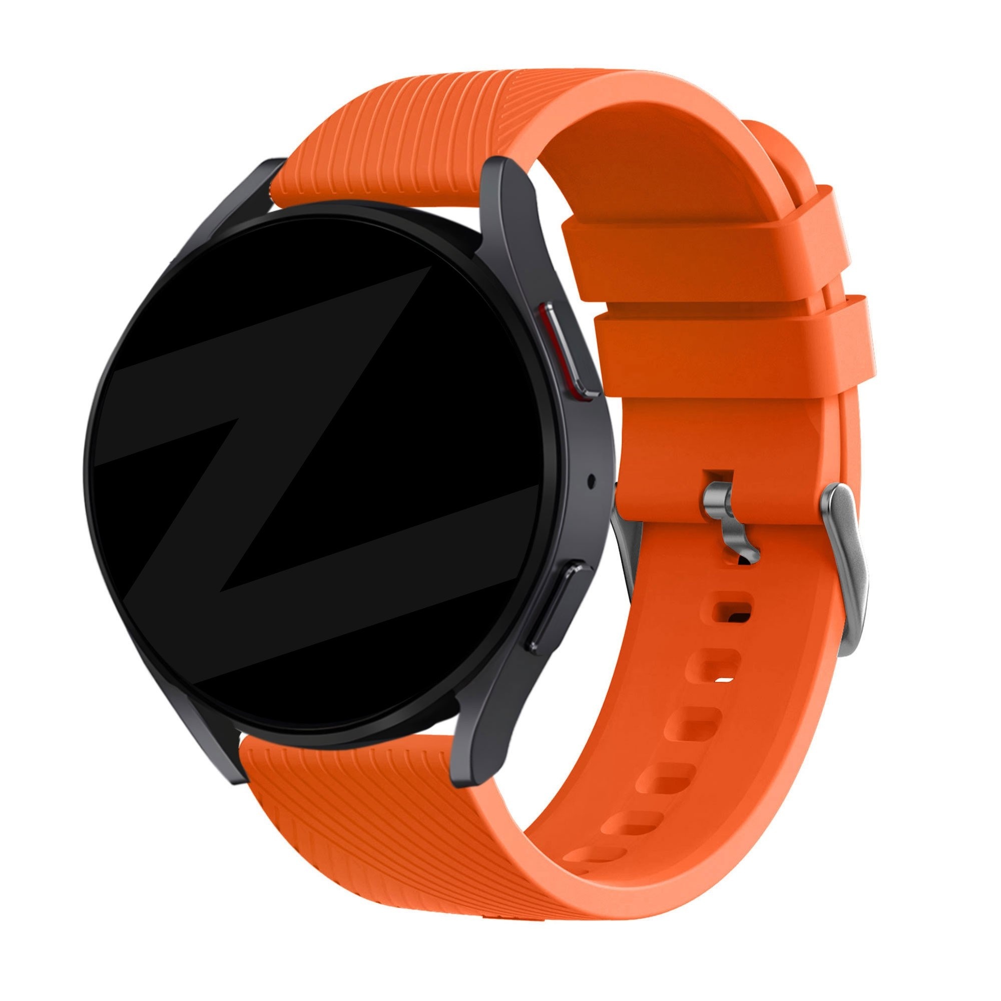 Bandz Amazfit Bip 6 siliconen band 'Deluxe' (oranje)