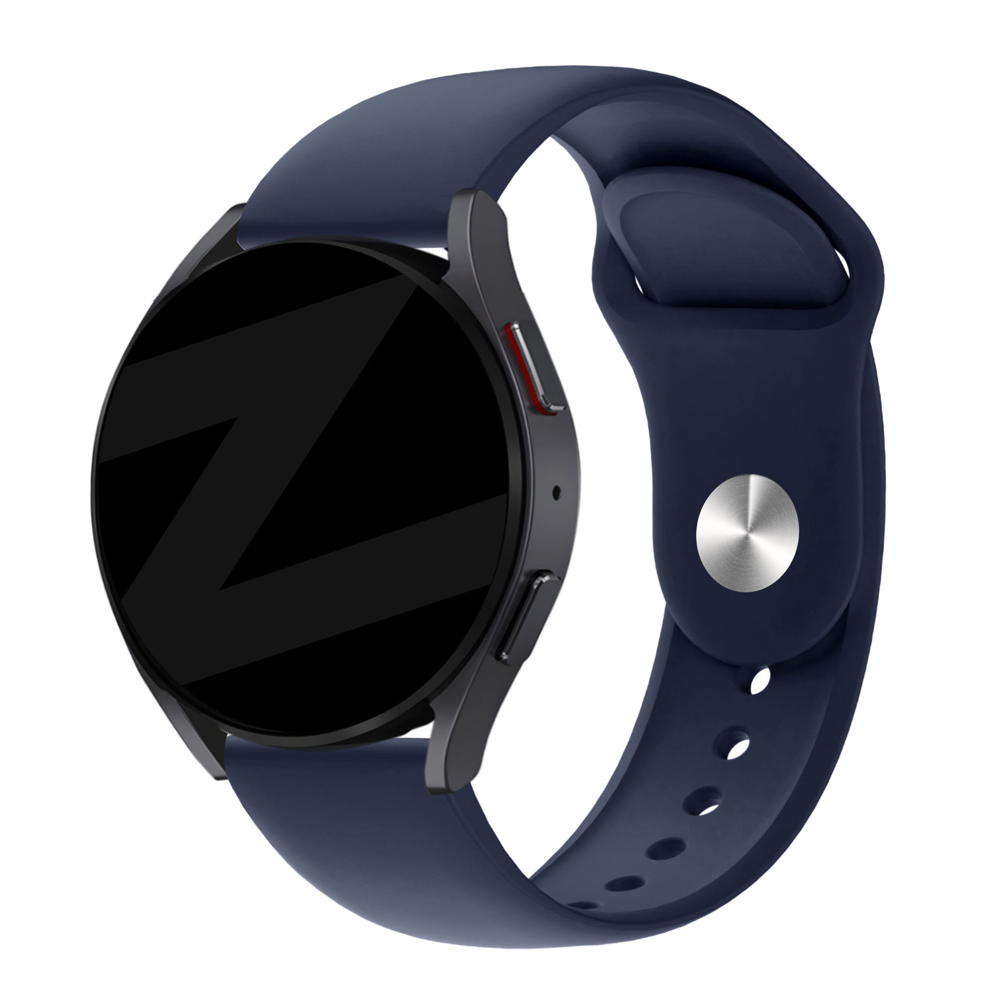 Bandz Amazfit Bip 6 sport band 'Deluxe' (donkerblauw)