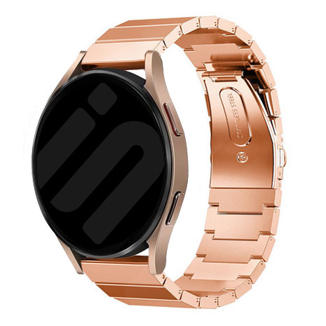 Strap-it Samsung Galaxy Watch 7 - 44mm metalen bandje (rosé goud)
