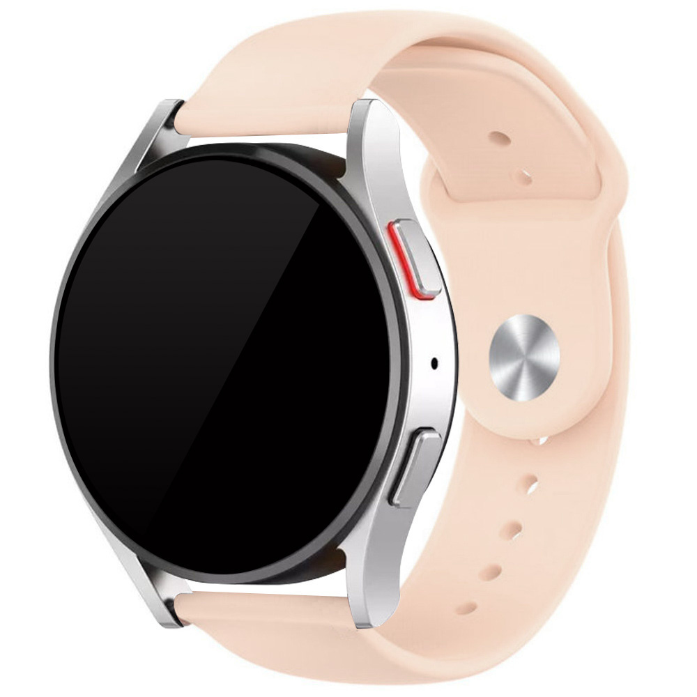 Strap-it Samsung Galaxy Watch 7 - 40mm sport bandje (antiek roze)