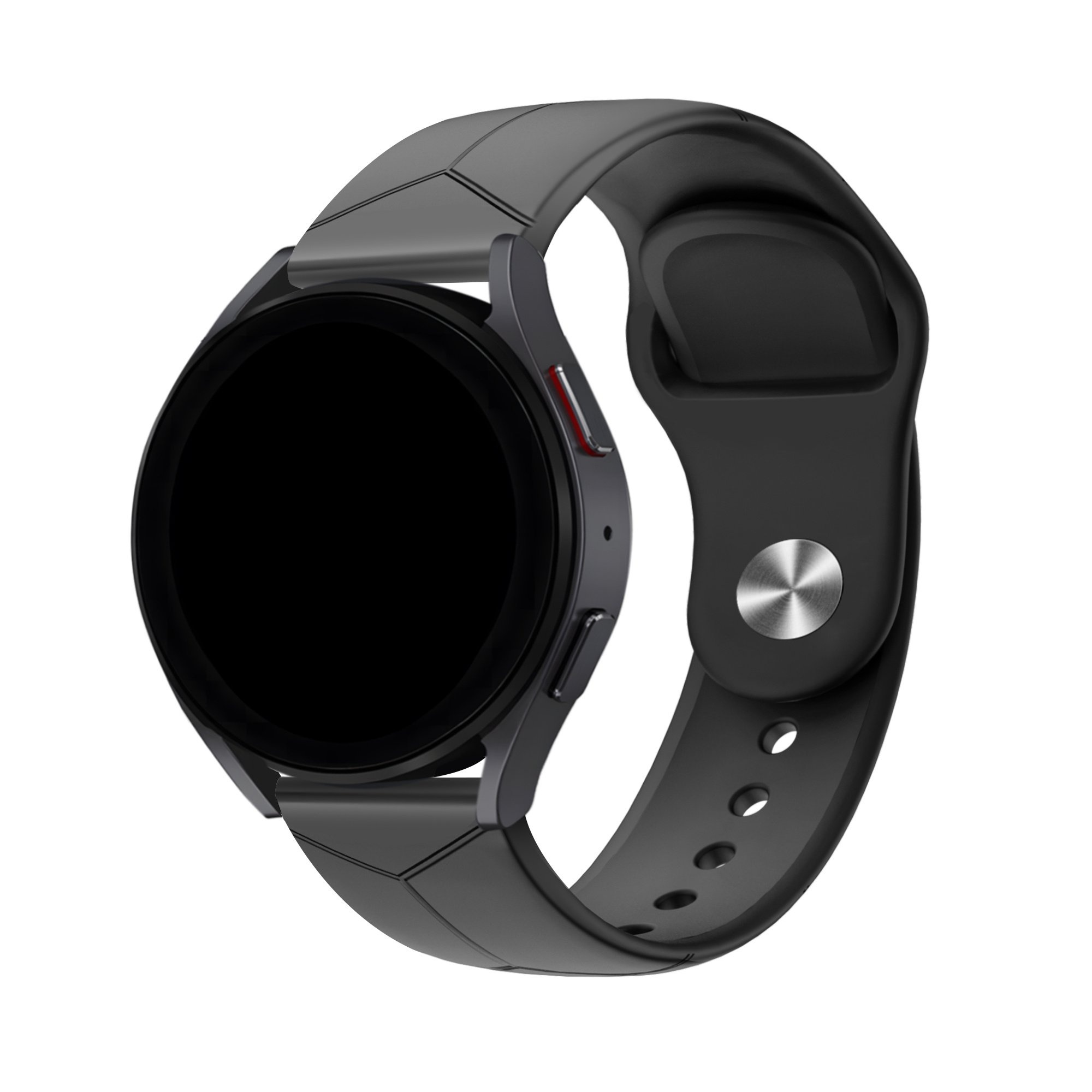 BALR. BALR Xiaomi Amazfit Bip hexagon Sport bandje (zwart)