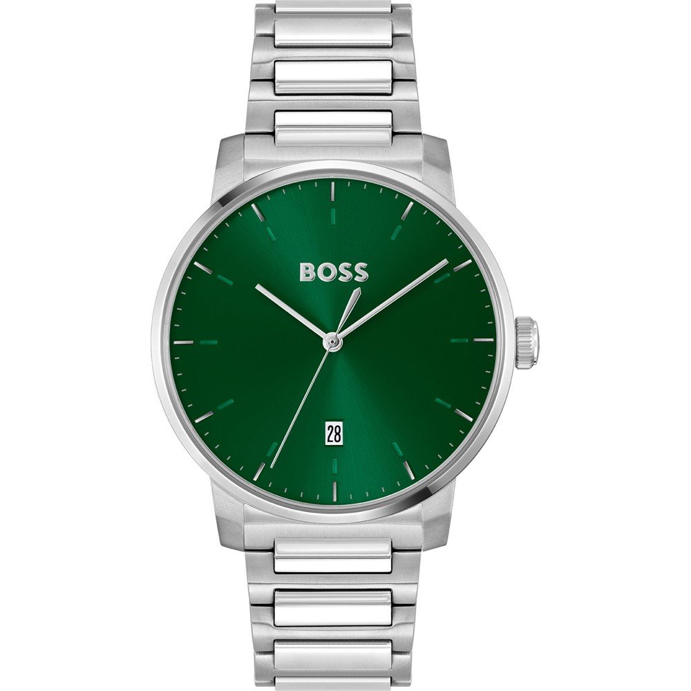 Boss Kwartshorloge DEAN Herenhorloge, dameshorloge, horloge, datum, siliconen band