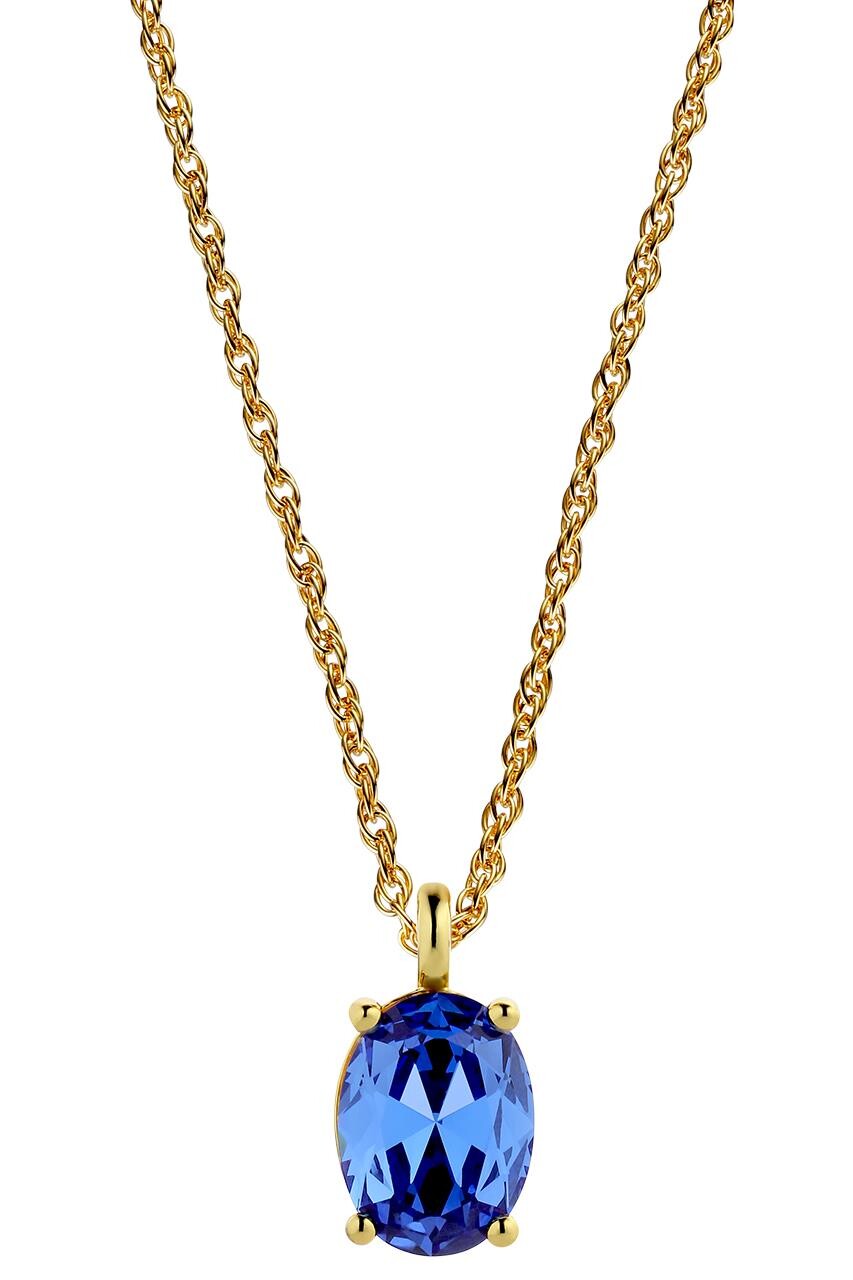 Dyrberg Kern Dyrberg/Kern Barga Necklace, Color: Gold/Blue, Onesize, Women