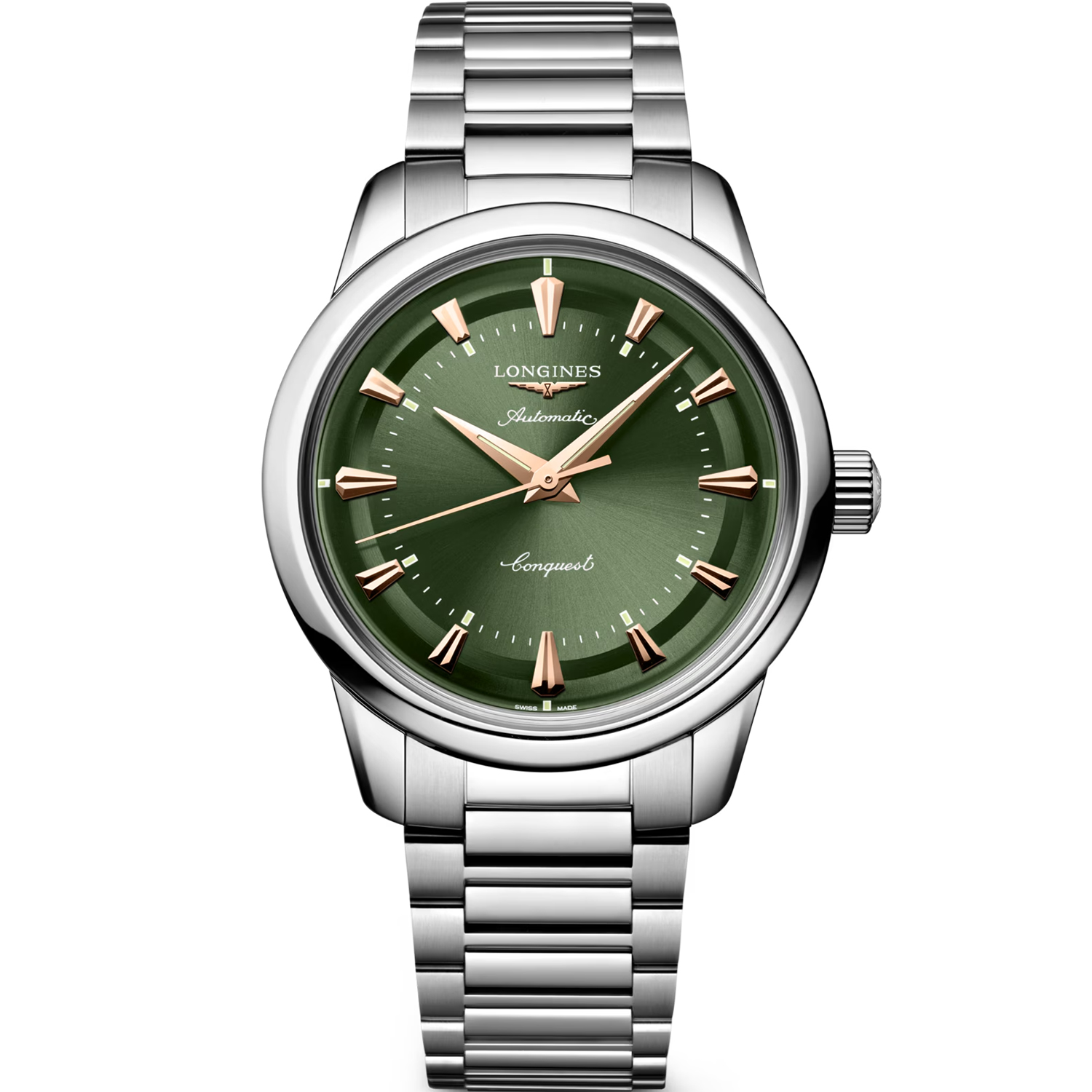 Longines conquest heritage classic green 38mm