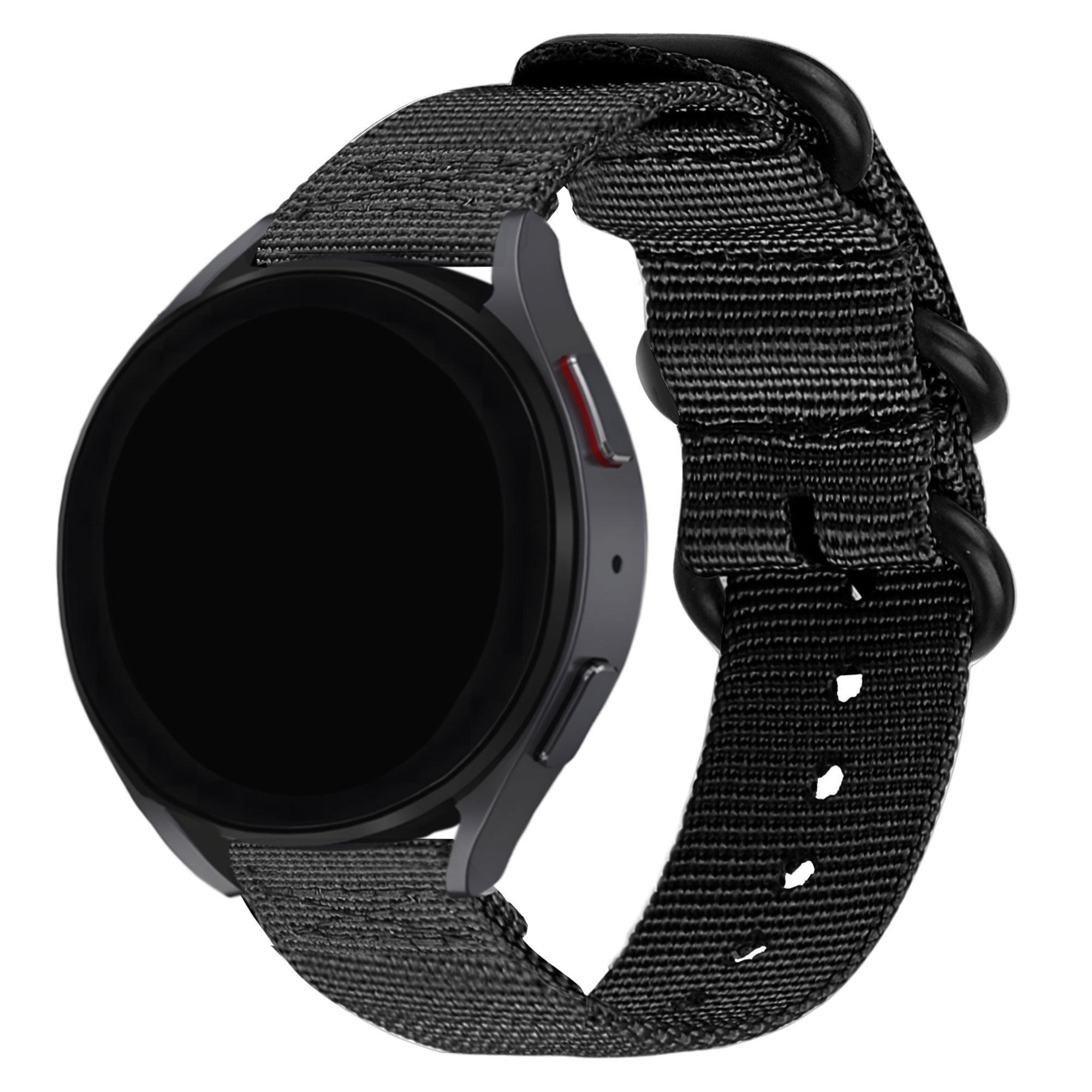 BALR. BALR Polar Vantage M nylon band met gesp (zwart)