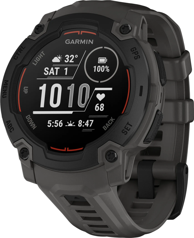 Garmin Instinct E 45mm Zwart/Grijs