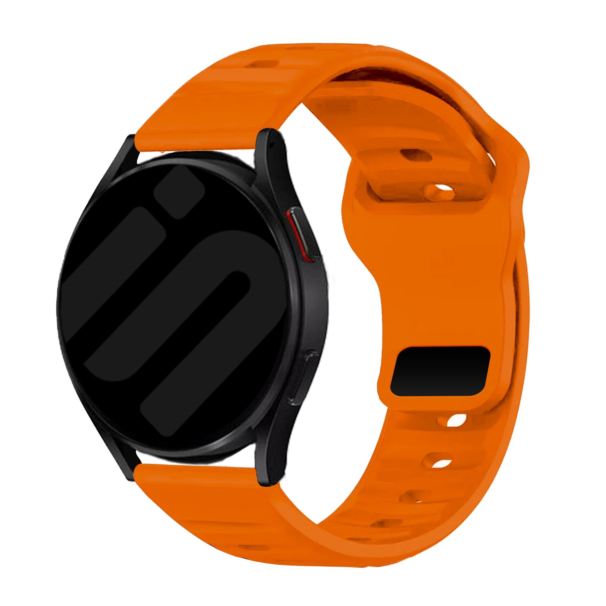 Strap-it Samsung Galaxy Watch Active outdoor siliconen bandje (oranje)