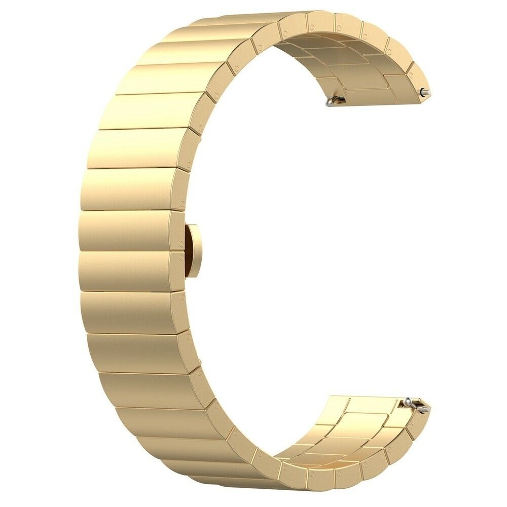 Strap-it Huawei Watch GT 5 - 41mm metalen band (goud)